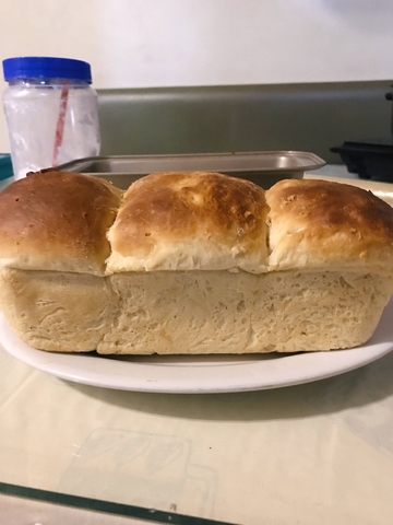 japanese milk bread first attempt