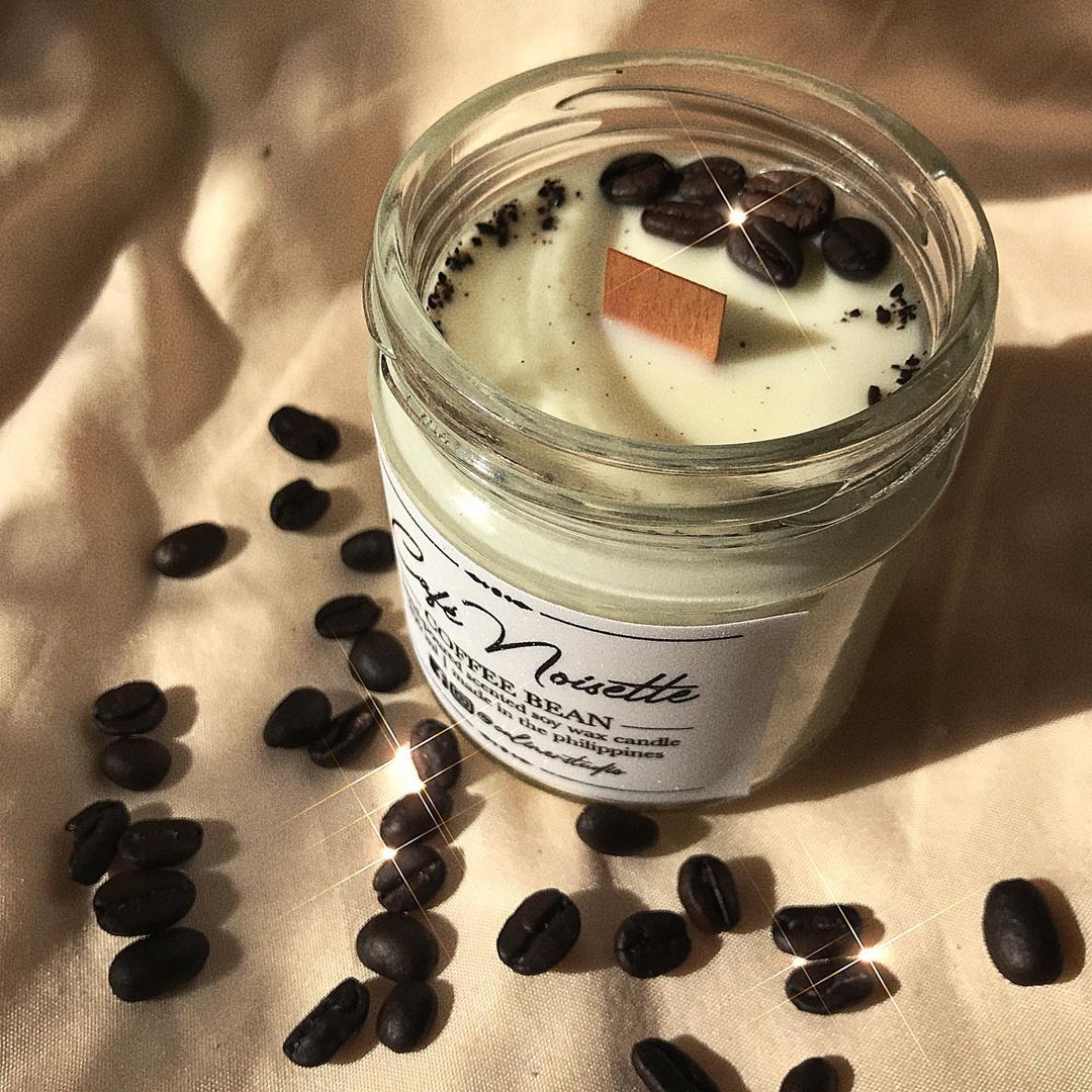 coffee scented candles from calimer studio