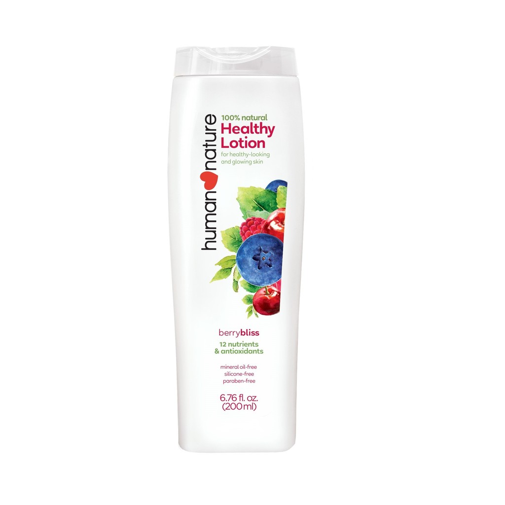 Body Lotion: Human Nature Berry Bliss Healthy Lotion