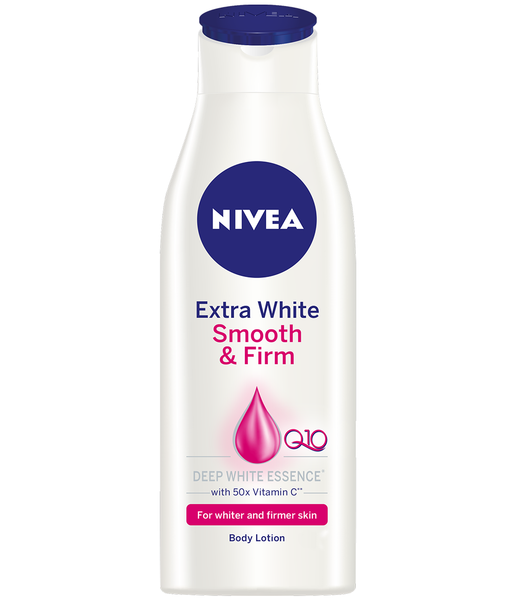 Body Lotion: Nivea Extra White Firming Lotion