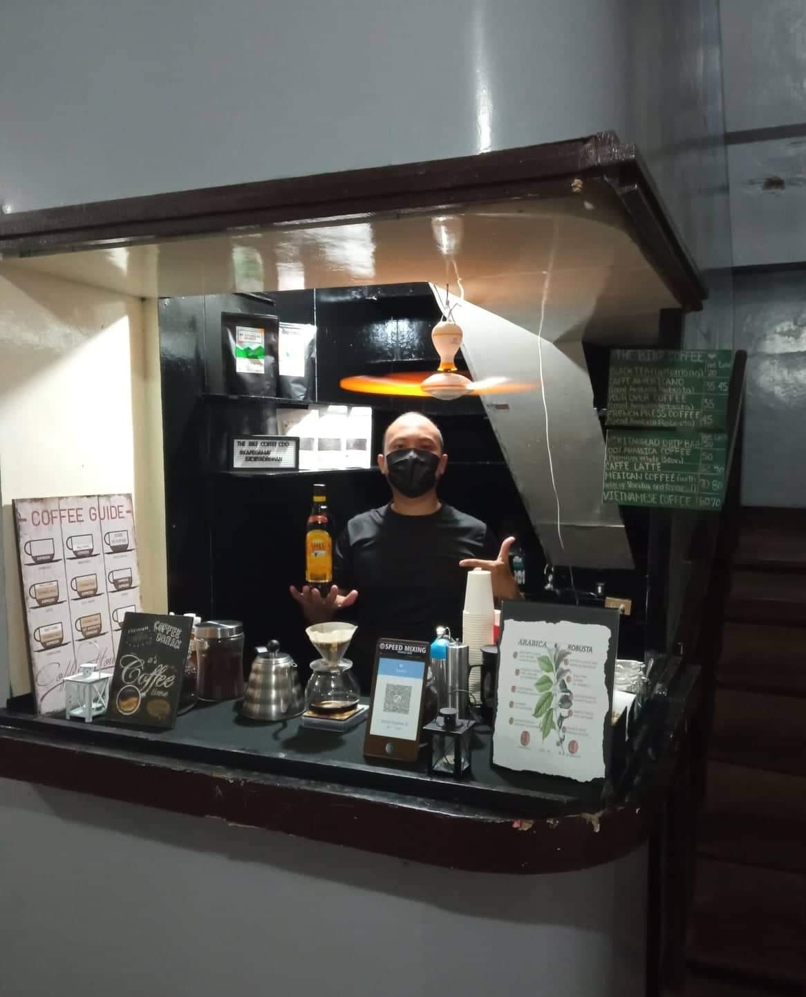 The Bike Coffee CDO's first physical stall