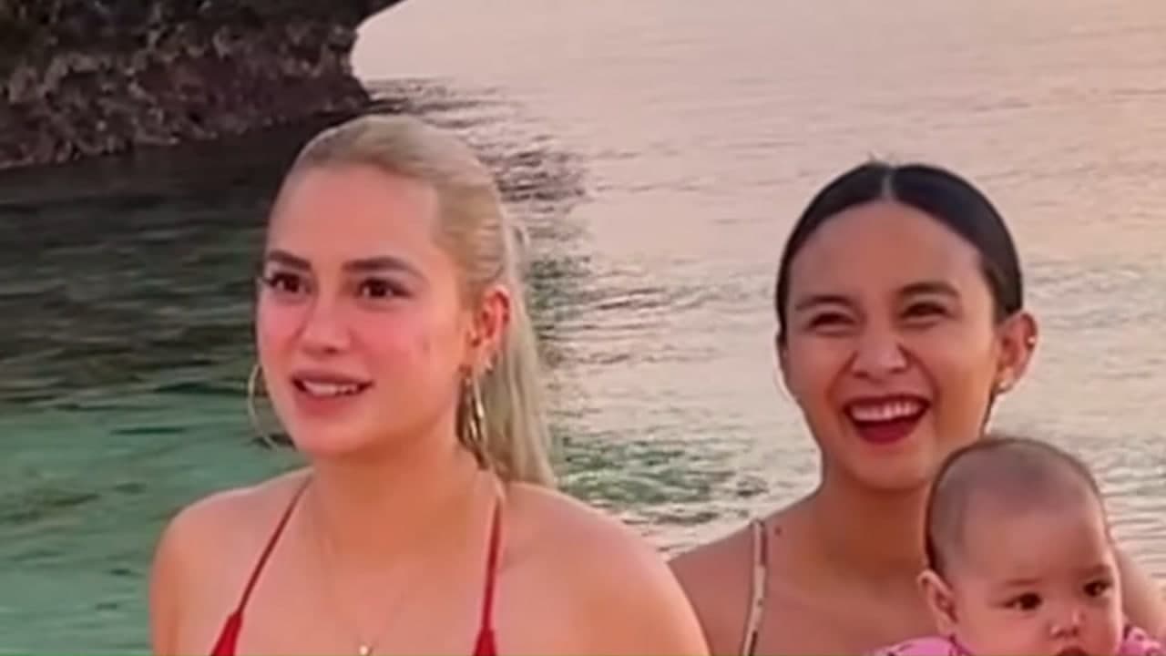 Close up of Arci's surprised reaction