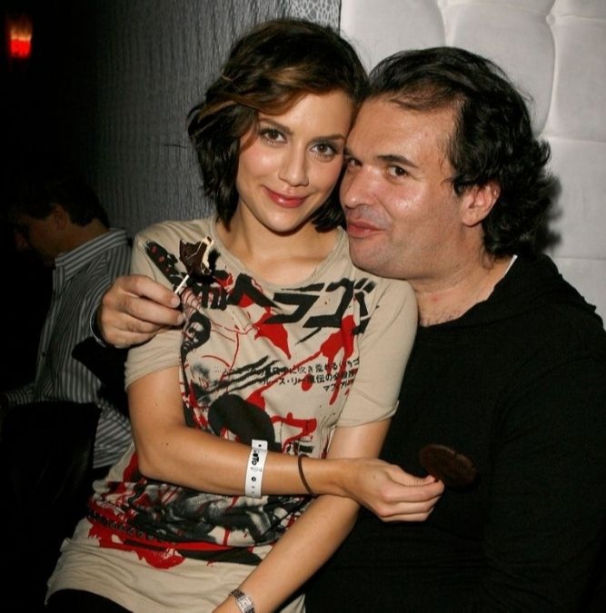 Brittany Murphy with her husband Simon Monjack 