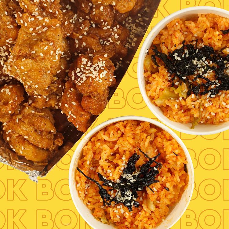 Korean fried chicken: Bok Fried Chicken