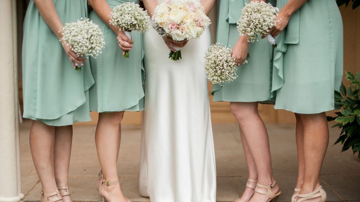 Why bridesmaids have the same dresses