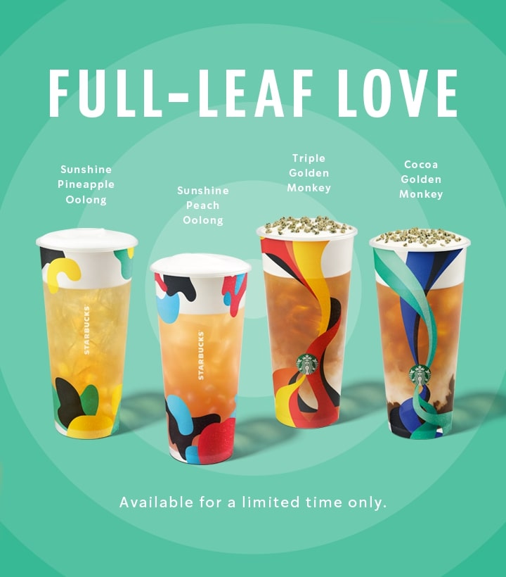 Starbucks Launches New Iced Teavana Beverages For The Summer