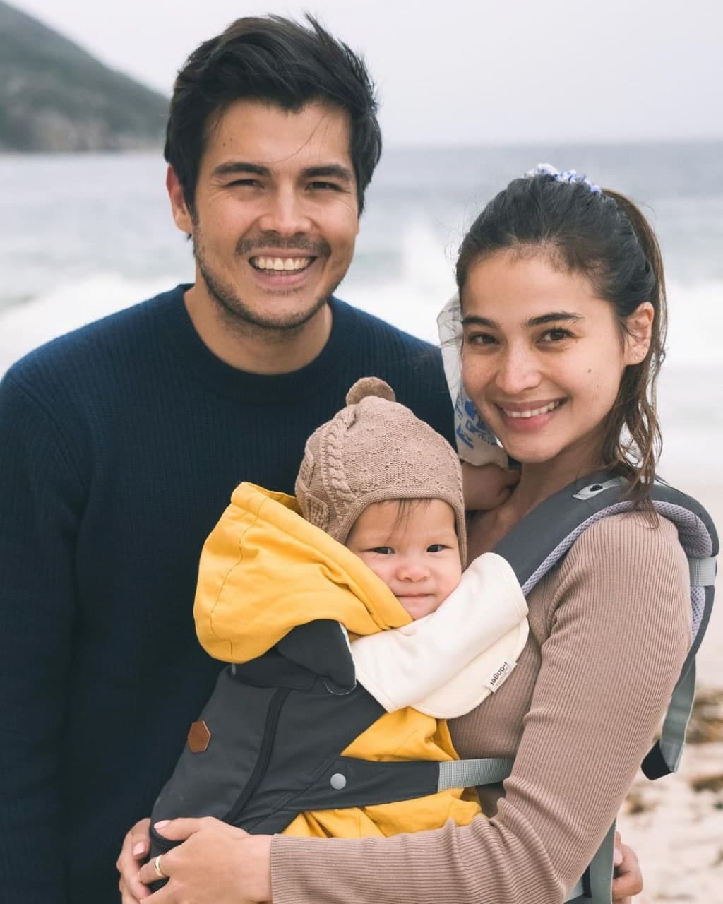 Anne Curtis and Erwan with their baby Dahlia