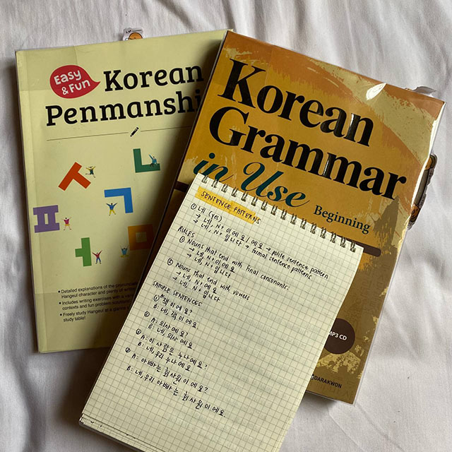 Korean language books