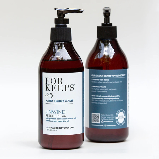 For Keeps Unwind Hand and Body Wash