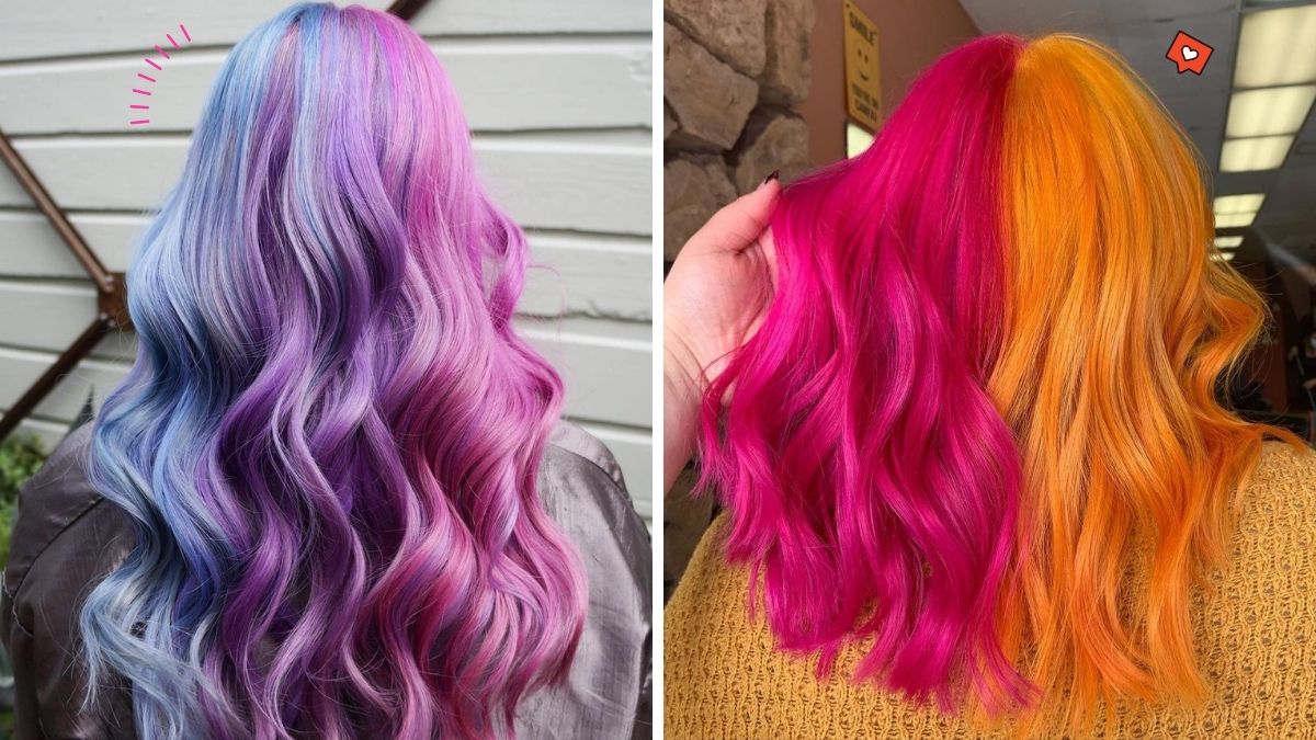 Best Split Hair Dye Ideas To Try In 2022