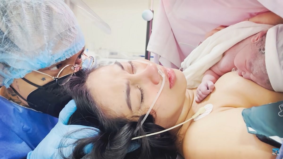 Zeinab Harake gives birth to baby Bia
