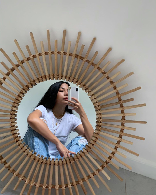 Round Mirror Selfies: Michelle Dy