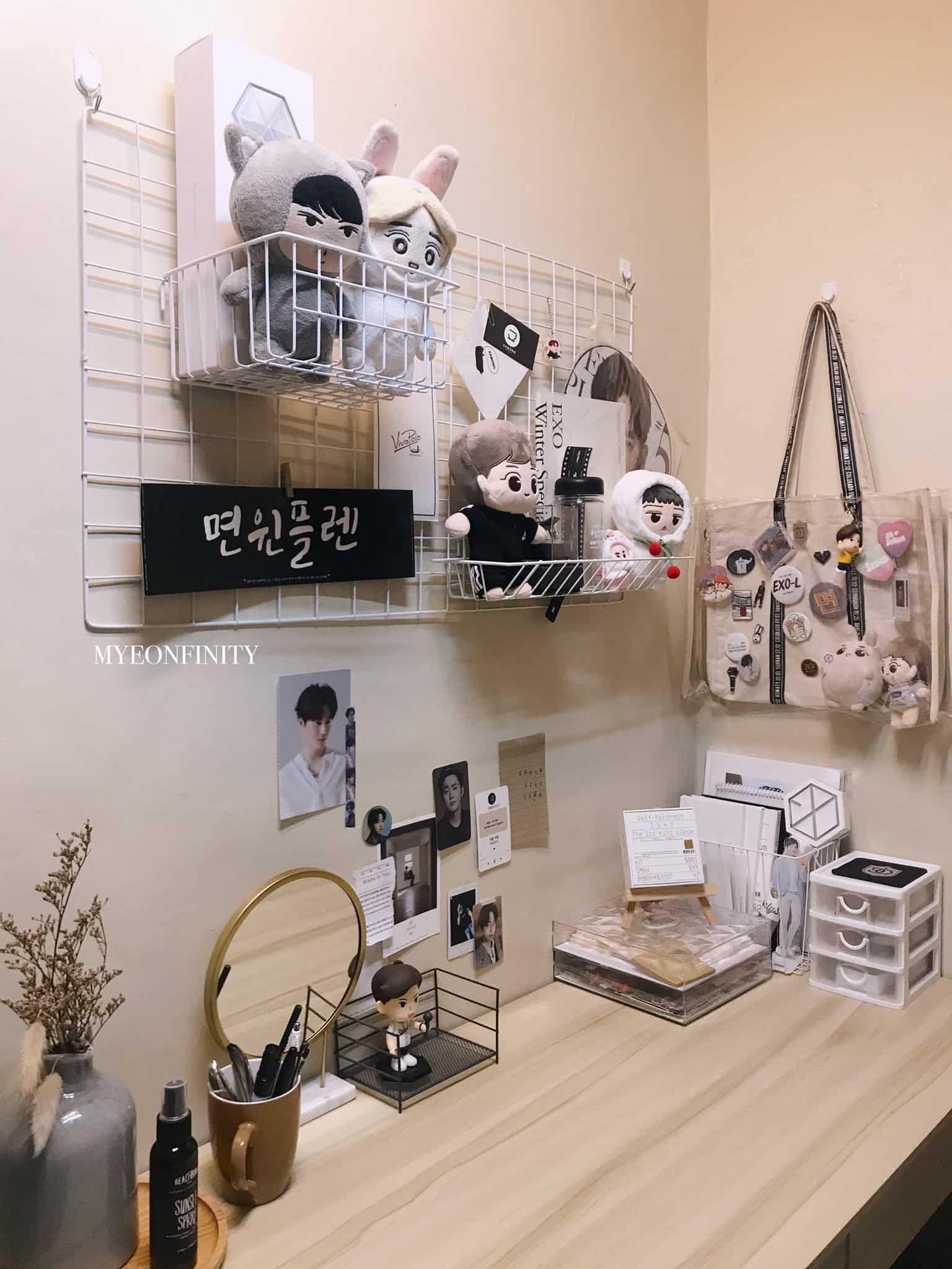 Merch collections of Pinay K-pop fans