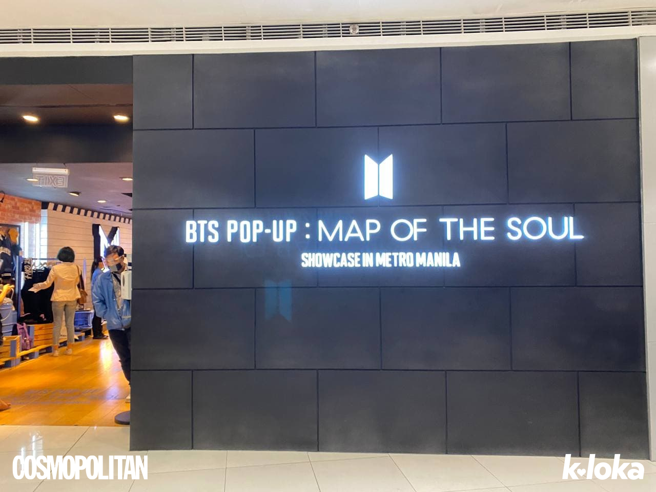 BTS POP-UP: MAP OF THE SOUL Showcase in Metro Manila: Merch