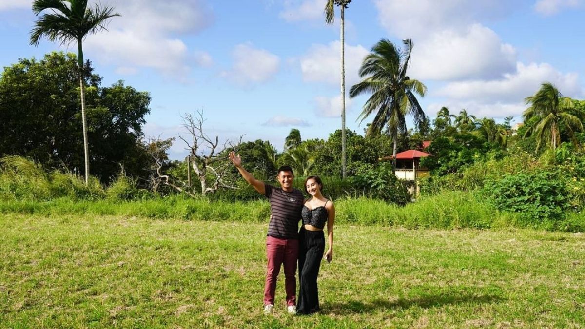 Rocco Nacino posts about land in Tagaytay City