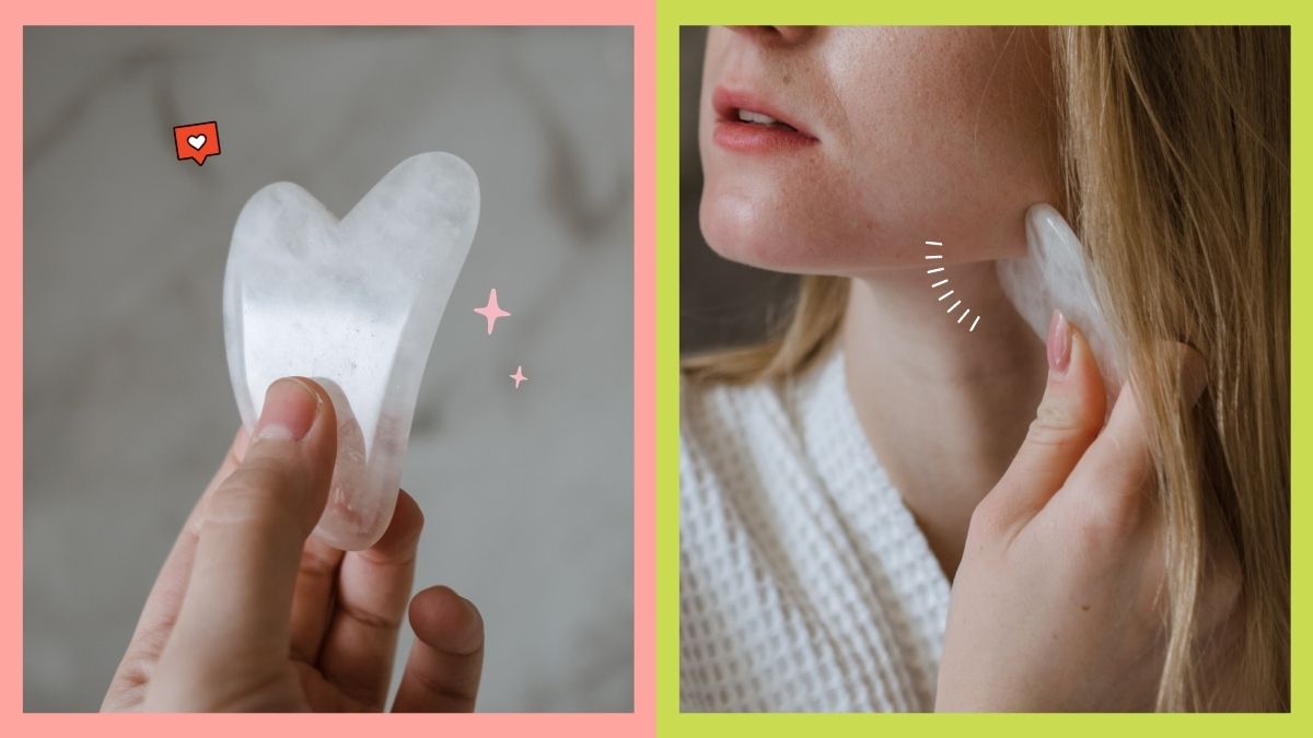 How to use a gua sha on the face