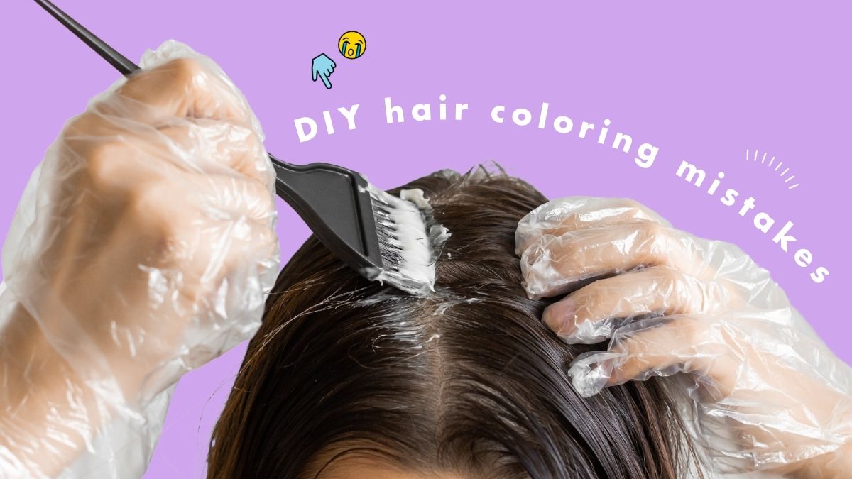 how to fix diy hair coloring mistakes