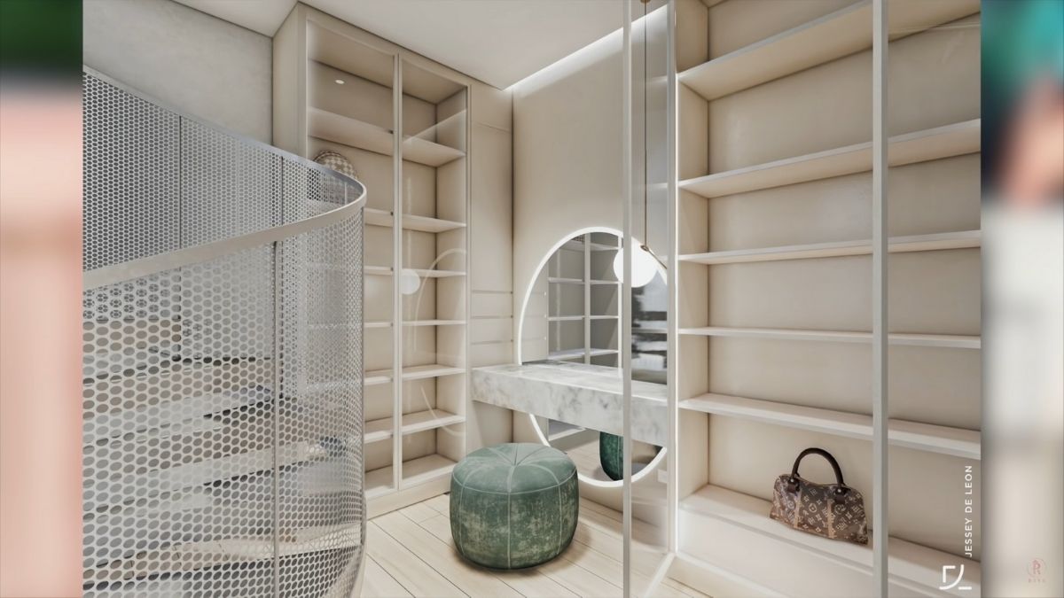 Riva Quenery walk-in closet design