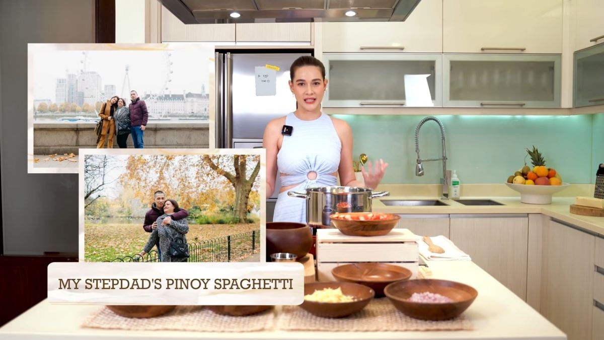 Bea Alonzo cooks Pinoy spaghetti, recipe from her stepdad