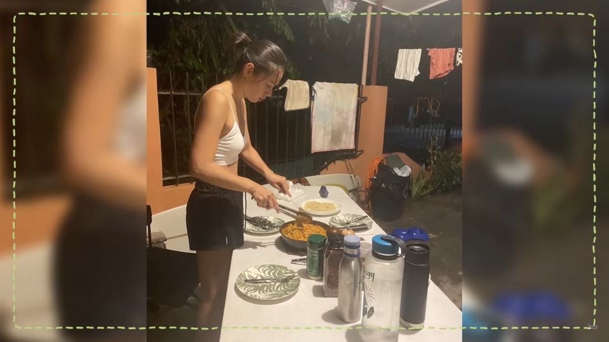 Bettinna Carlos temporary house tour in La Union: eating meals together