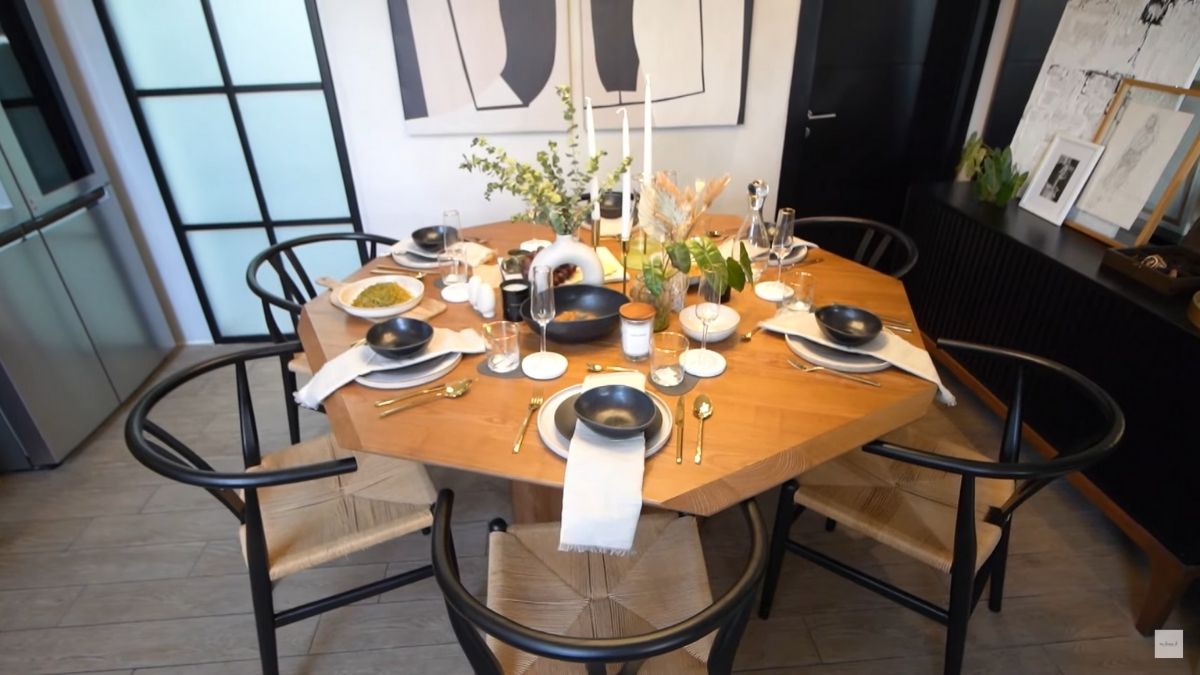 Dani Barretto, Xavi Panlilio new dining table decor 2021