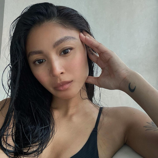 Nadine Lustre Tattoo Collection: Crescent moon