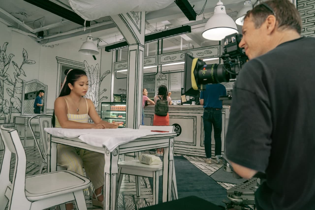 Lana Condor at Café Yeonnam-dong 239-20 filming 