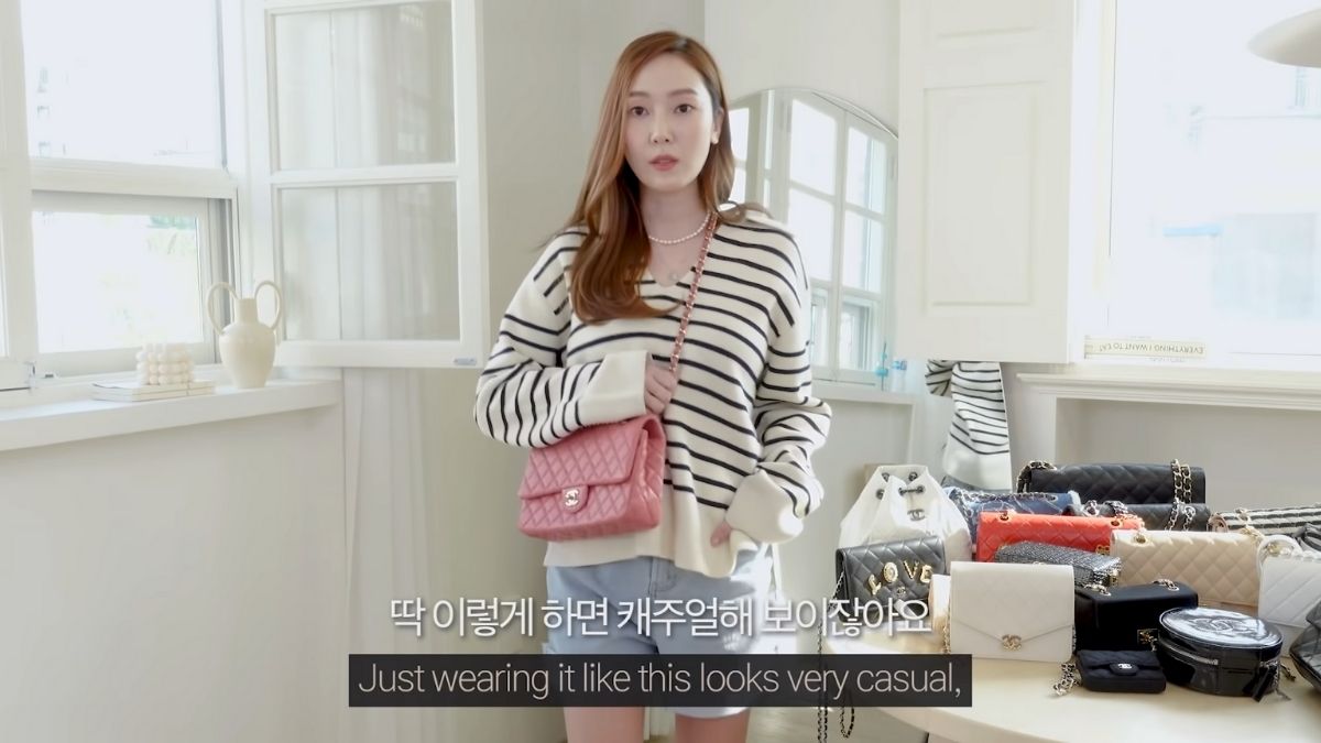 Jessica Jung's chanel bag collection