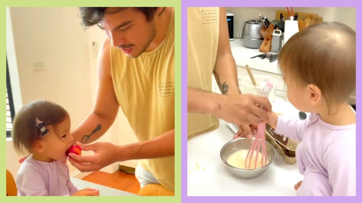 erwan-heussaff-and-baby-dahlia-cook-together-in-french