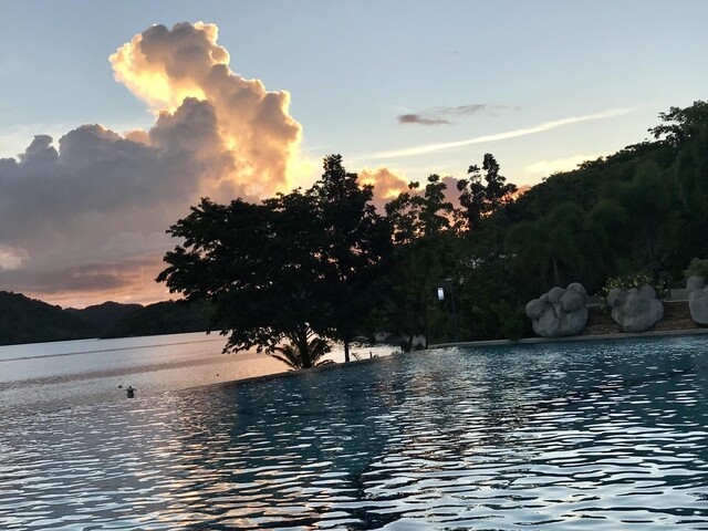 Sunlight Ecotourism Island Resort sunset