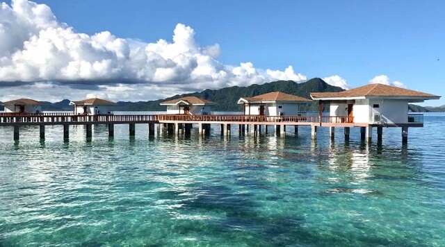 Sunlight Ecotourism Island Resort stilts