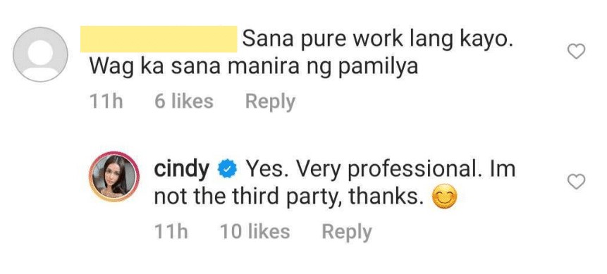 cindy miranda replies to aljur abrenica accusations