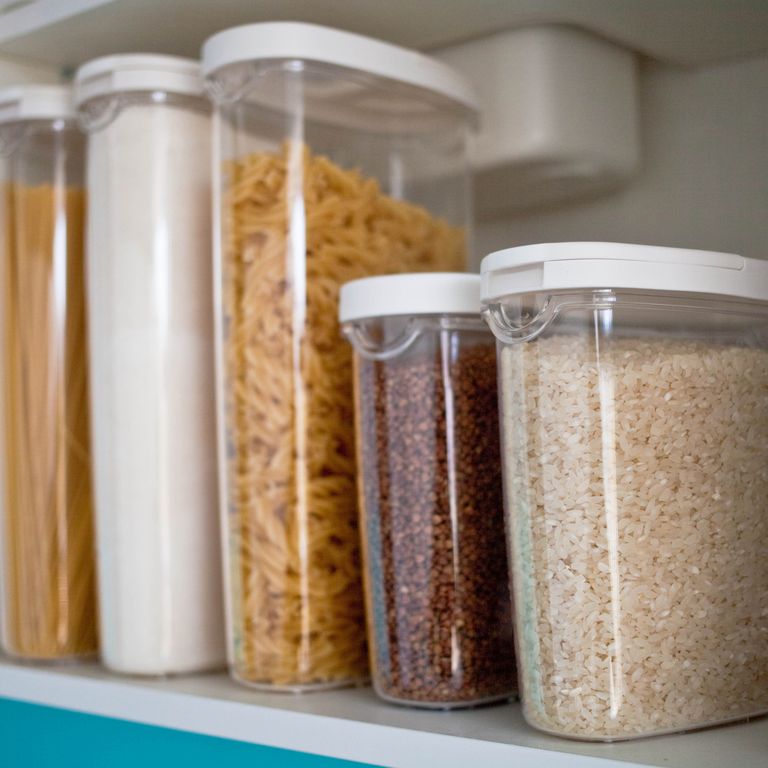 professional home organizing tips - clear bins