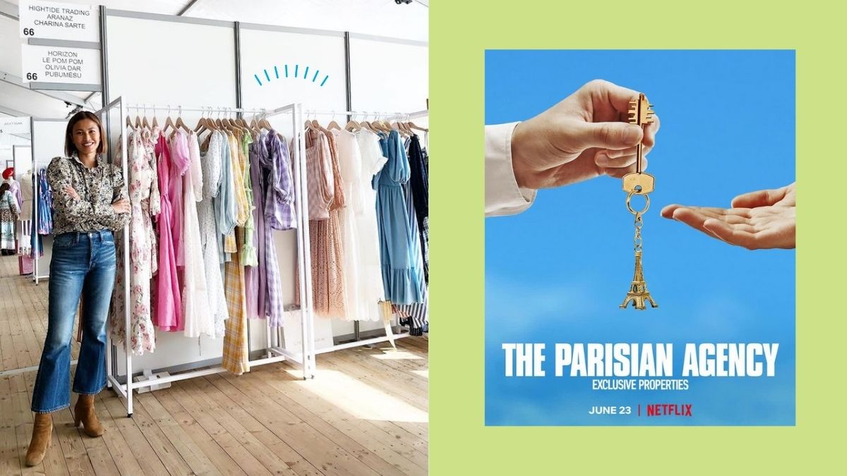 Charina Sarte on Netflix's show, 'The Parisian Agency: Exclusive Properties'