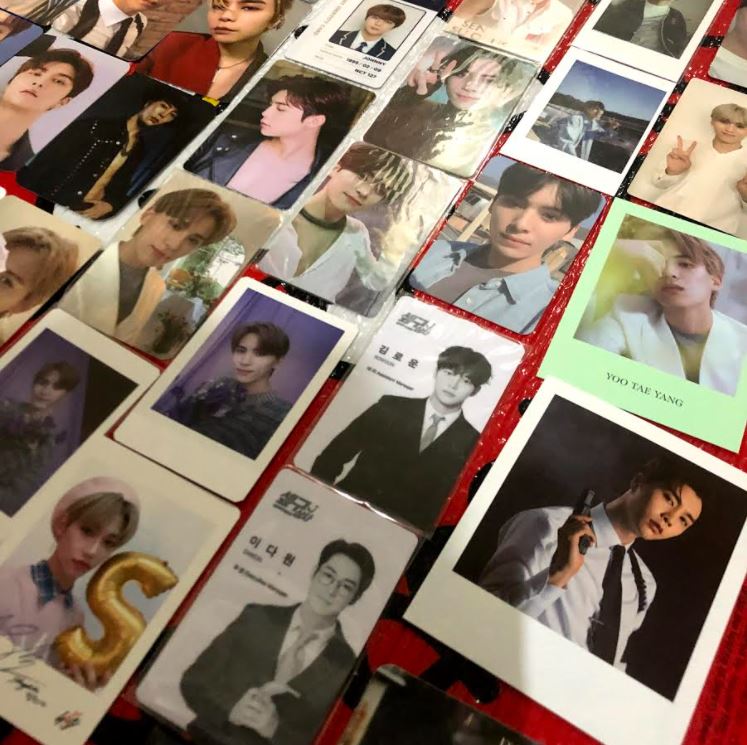 K-pop photo card collections