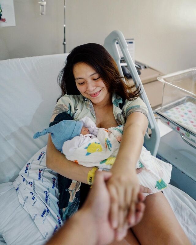 joyce pring gives birth