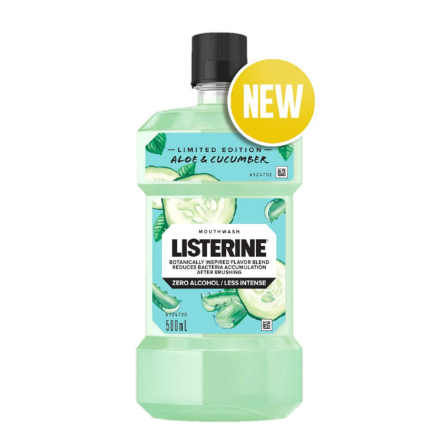 Listerine Aloe & Cucumber Mouthwash