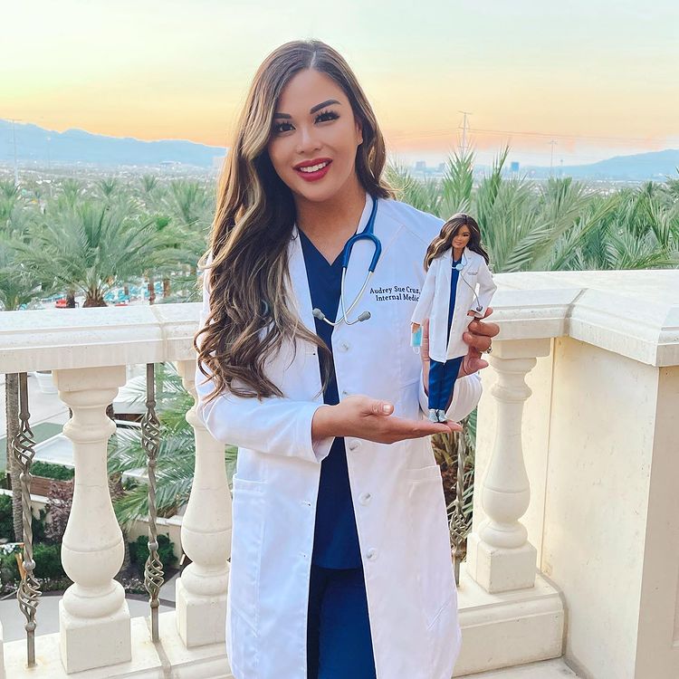 Dr. Audrey Sue Cruz is the first Filipina-American doctor to become a Barbie role model.