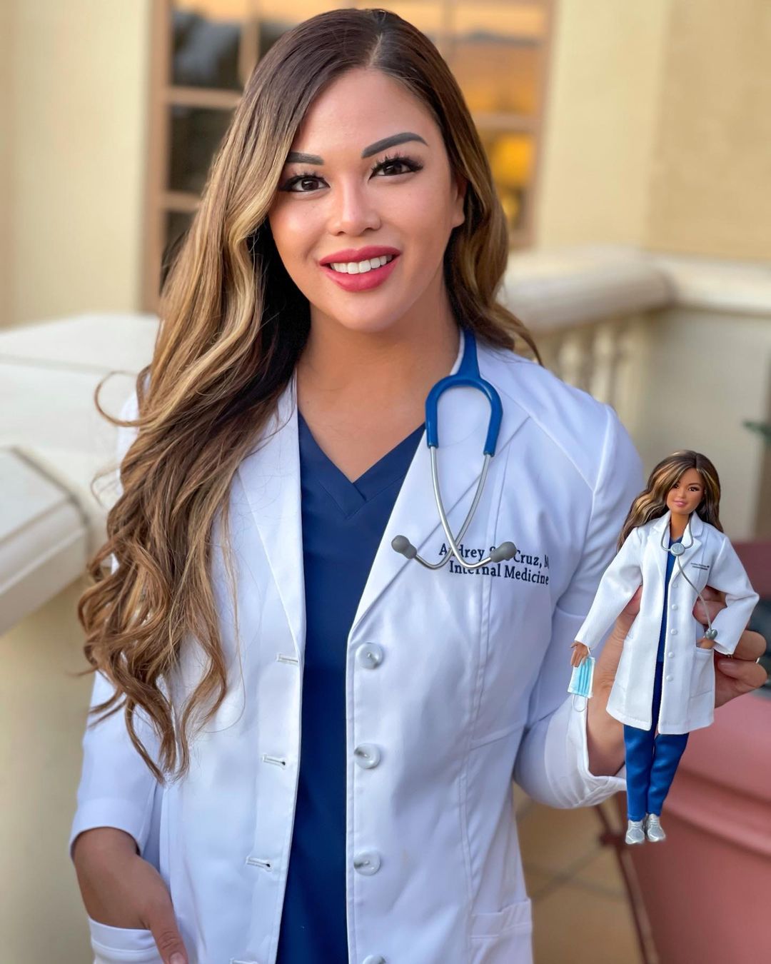 Dr. Audrey Sue Cruz is the first Filipina-American doctor to become a Barbie role model.