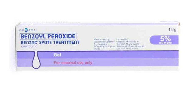 Benzac Benzoyl Peroxide Spots Treatment gel