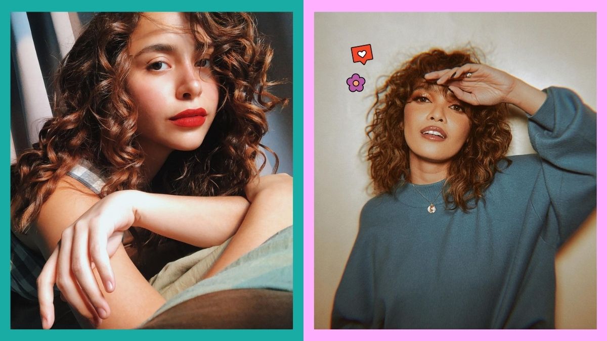 Pinay celebrities with natural curls: Yassi Pressman, KZ Tandingan