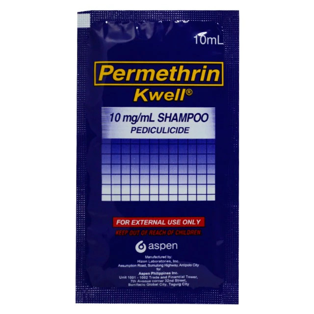 Kwell Permethrin 10mg/mL Shampoo 10mL