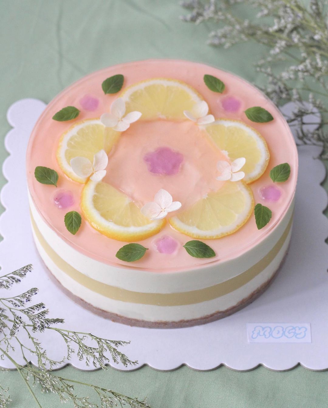 jelly cake from dessert shop Mocy 