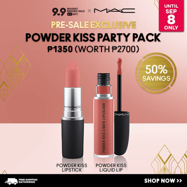 MAC Powderkiss Party Pack