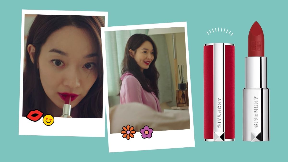Shin Min Ah's red lipstick from Hometown Cha-Cha-Cha, Givenchy