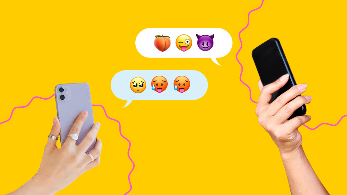 low-key flirty emojis