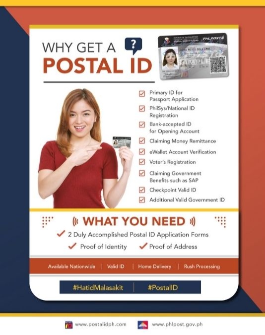 postal id application