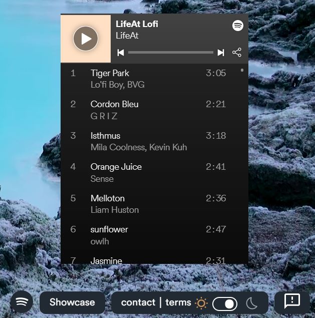 lifeat virtual spaces spotify playlist