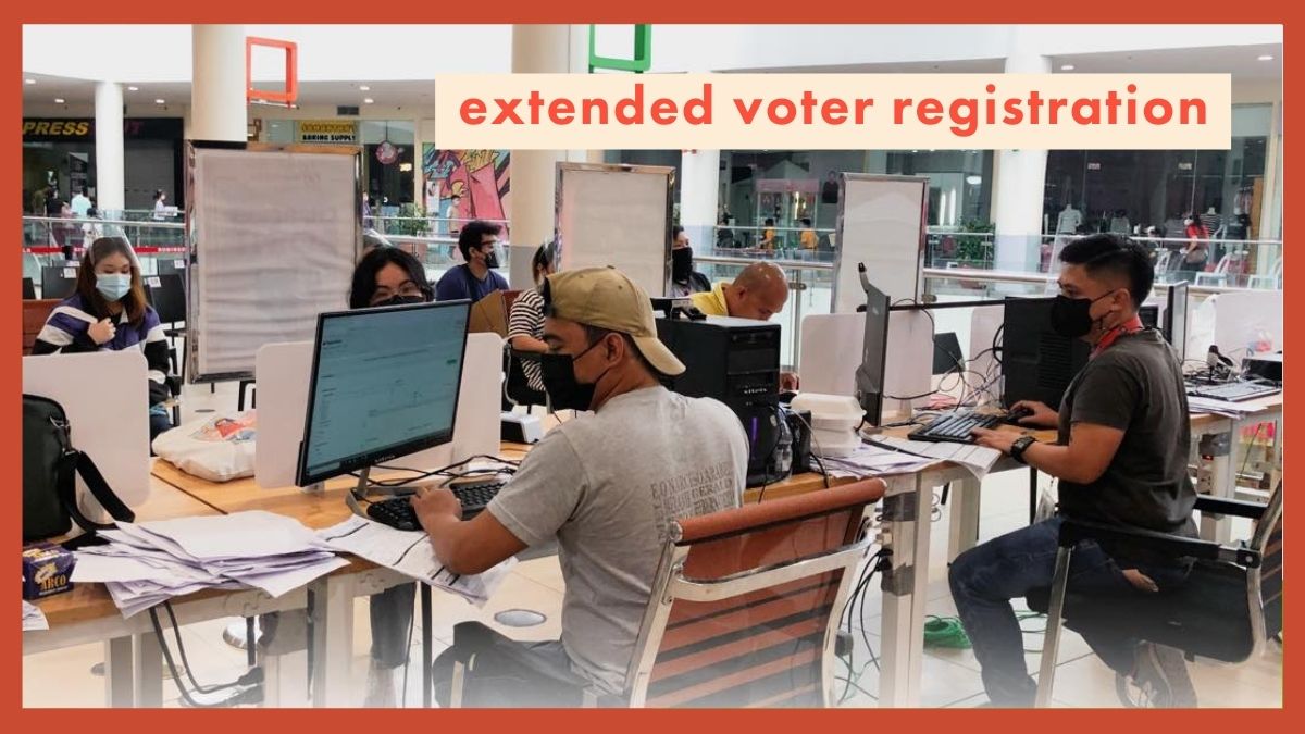 COMELEC extends voter registration