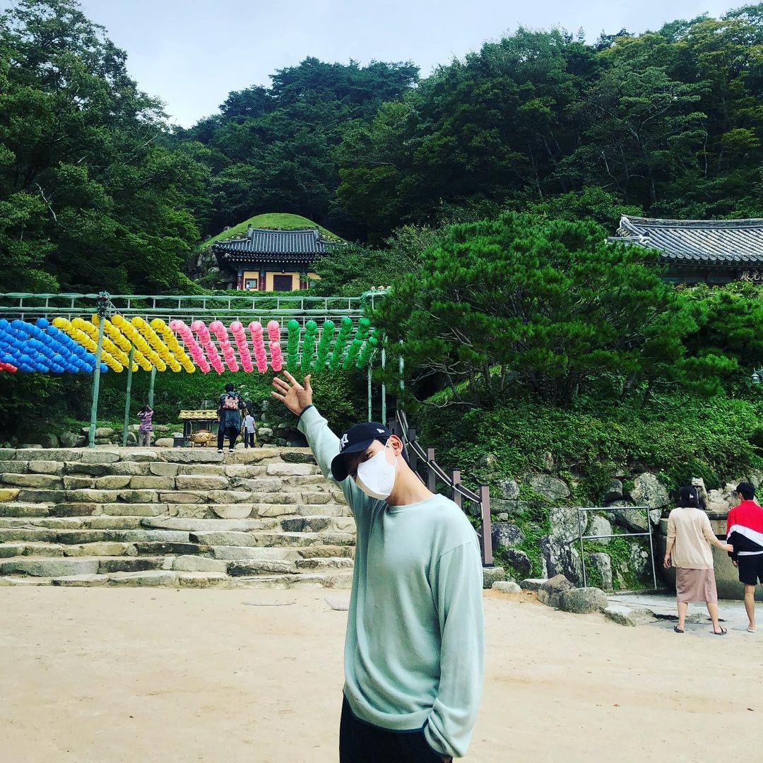 Kang Hyung Suk in one of Hometown Cha-Cha-Cha's filming location